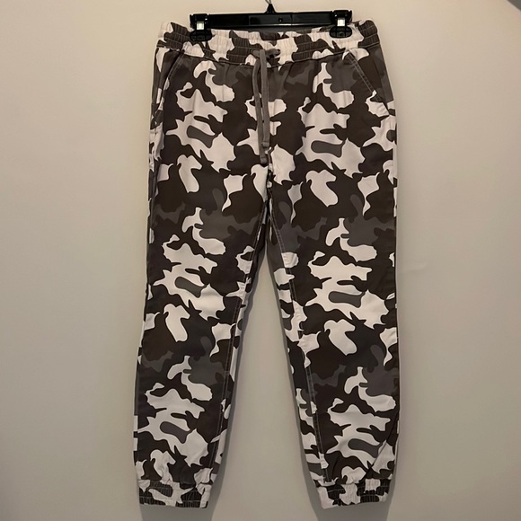 90’S CAMO TWILL COTTON JOGGER - Picture 1 of 6